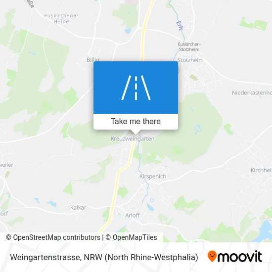 Weingartenstraße map