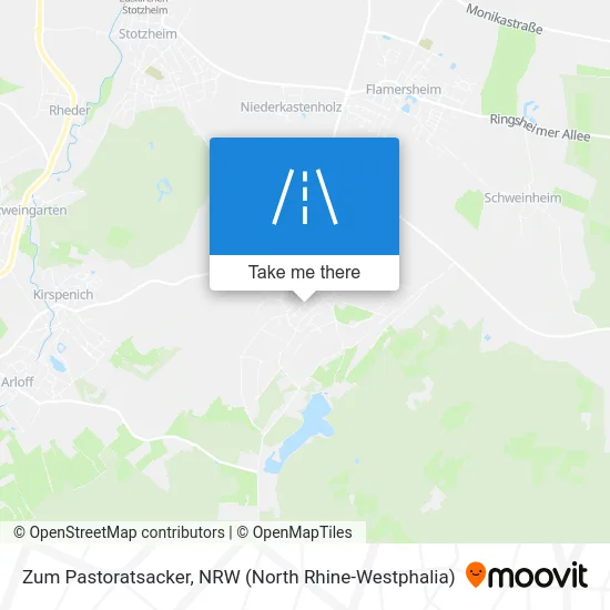 Карта Zum Pastoratsacker