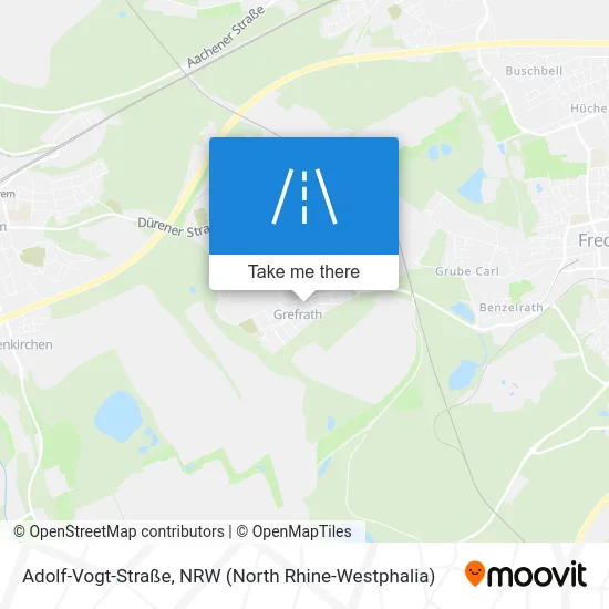 Карта Adolf-Vogt-Straße