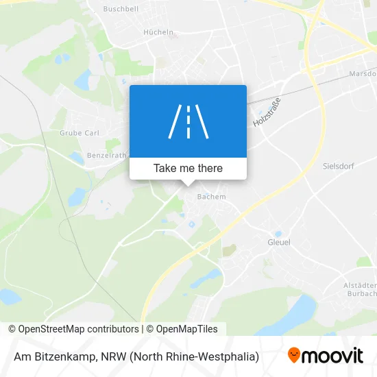 Am Bitzenkamp map