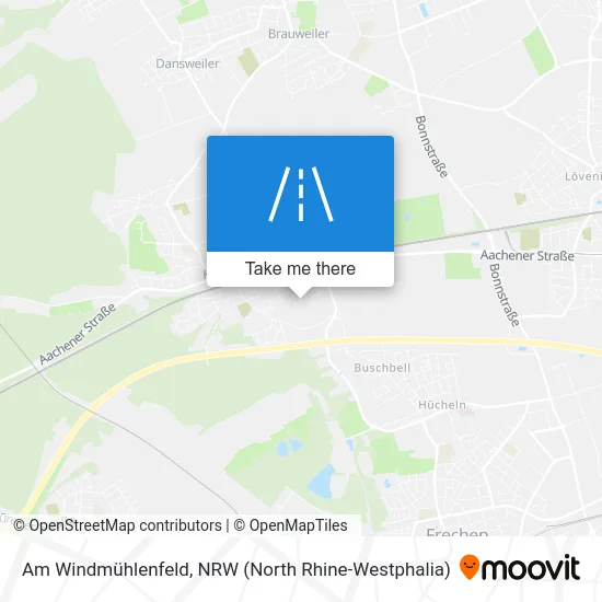 Карта Am Windmühlenfeld