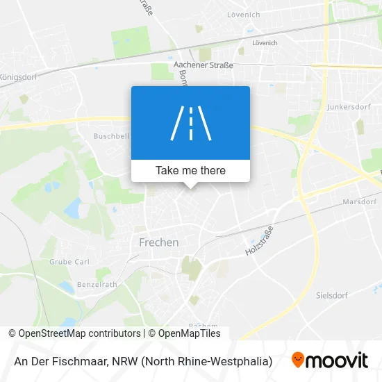 An Der Fischmaar map