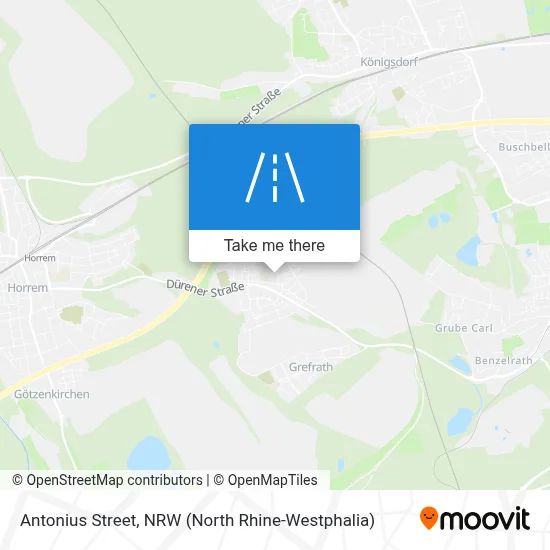 Antoniusstraße map