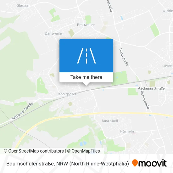 Карта Baumschulenstraße