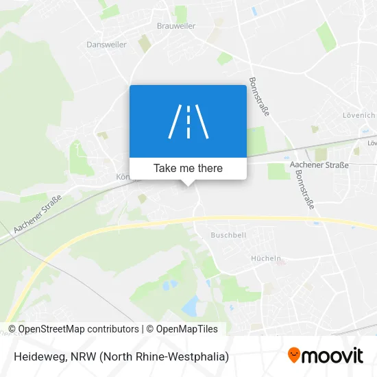 Карта Heideweg