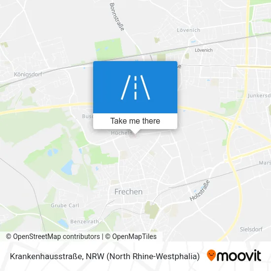 Krankenhausstraße map
