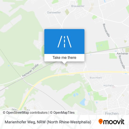 Marienhofer Weg map