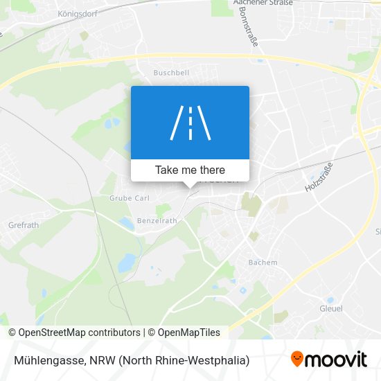 Mühlengasse map