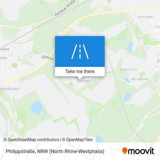 Philippstraße map