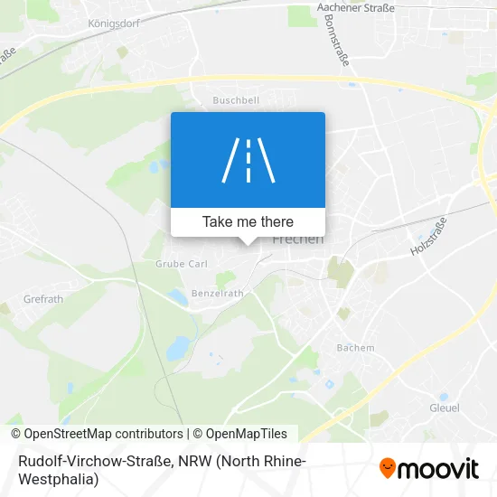 Карта Rudolf-Virchow-Straße