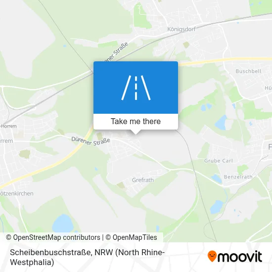 Scheibenbuschstraße map