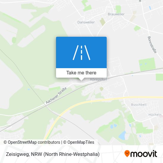 Zeisigweg map