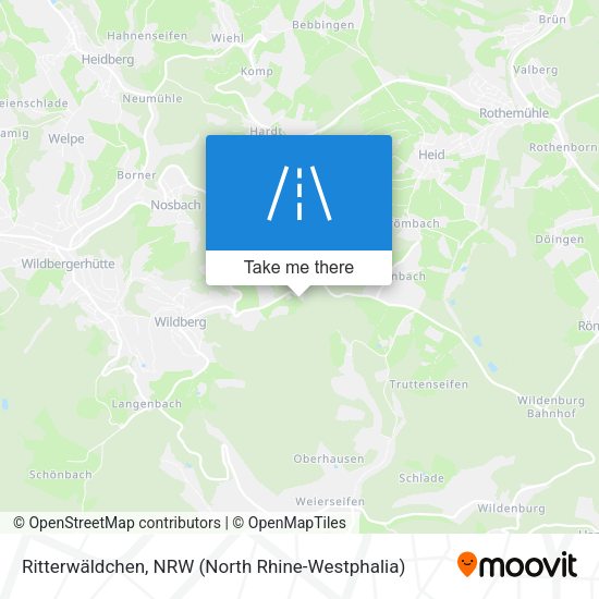 Ritterwäldchen map