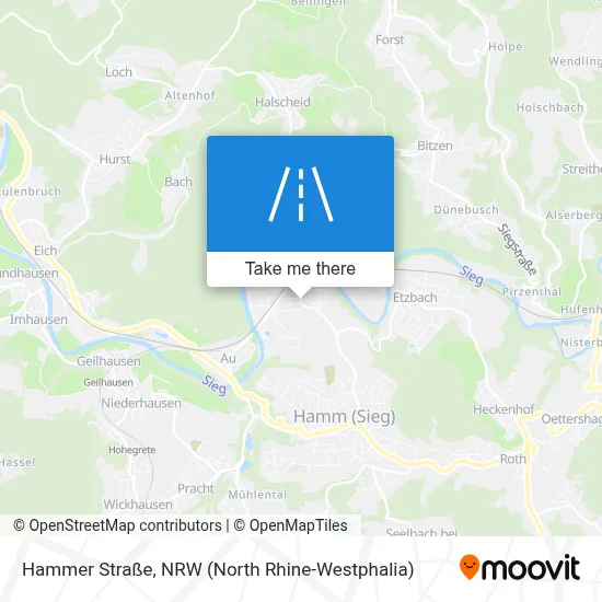 Hammer Straße map