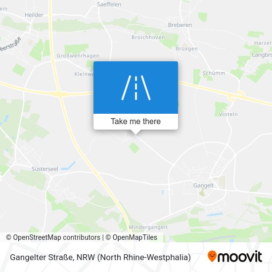 Gangelter Straße map