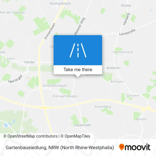 Карта Gartenbausiedlung