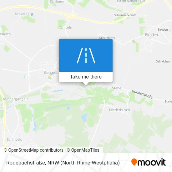 Карта Rodebachstraße