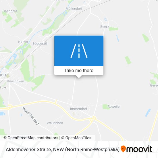 Aldenhovener Straße map