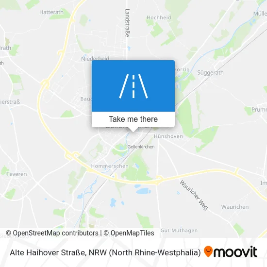 Alte Haihover Straße map