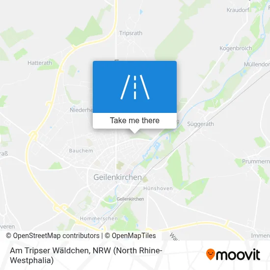 Am Tripser Wäldchen map