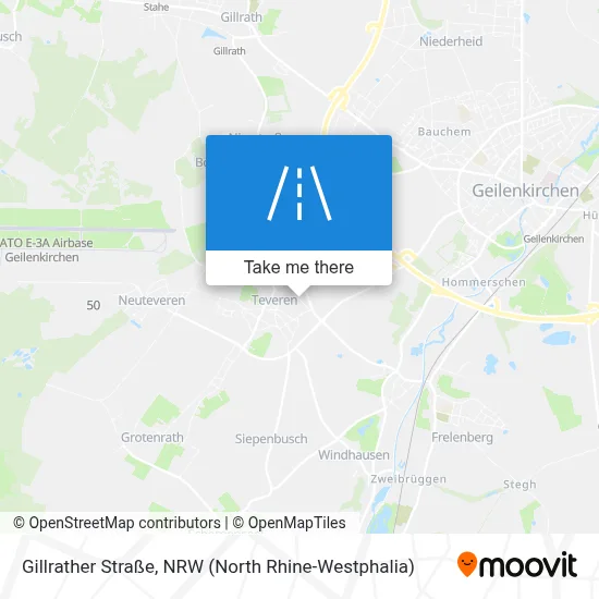 Gillrather Straße map