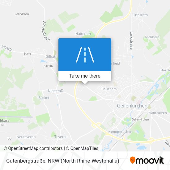 Gutenbergstraße map