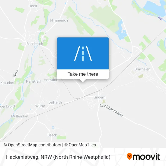 Hackenistweg map