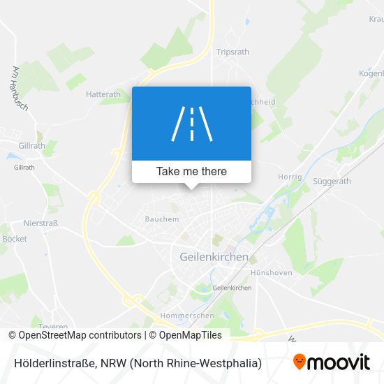 Hölderlinstraße map
