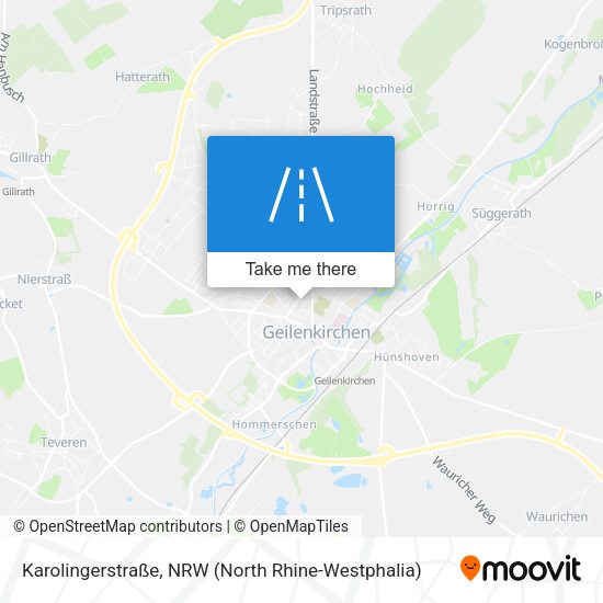 Karolingerstraße map