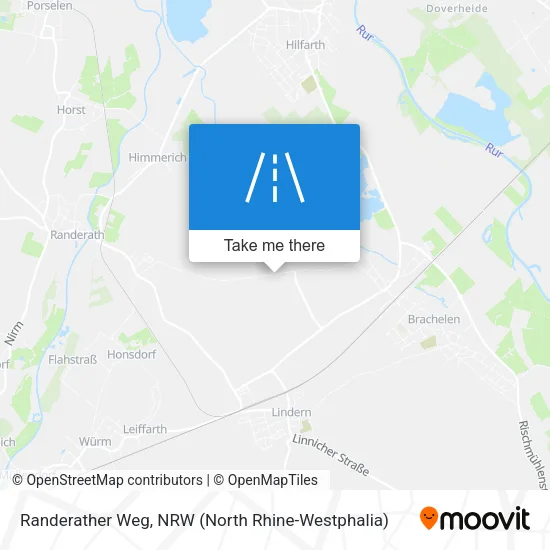 Карта Randerather Weg