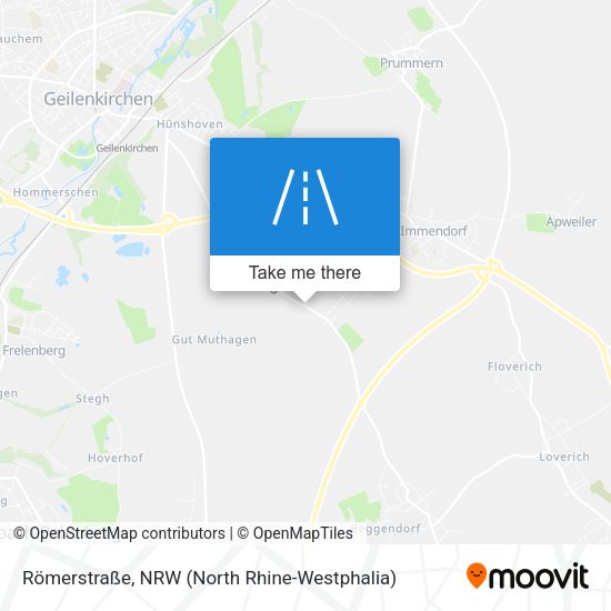 Römerstraße map