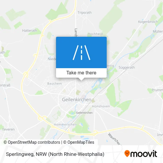 Карта Sperlingweg