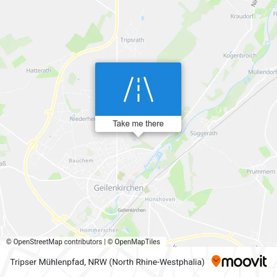 Карта Tripser Mühlenpfad