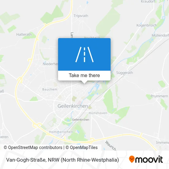 Van-Gogh-Straße map