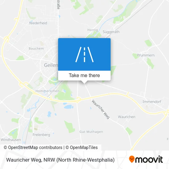 Карта Wauricher Weg