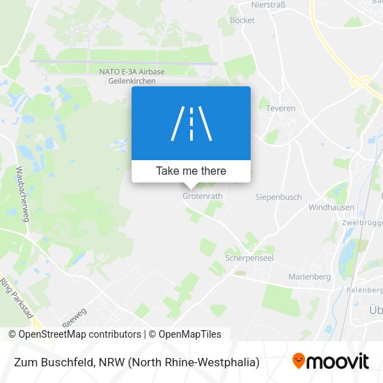 Карта Zum Buschfeld