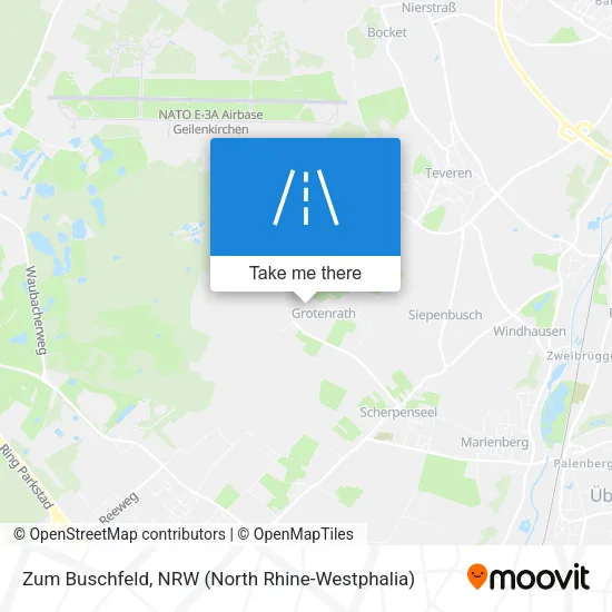 Карта Zum Buschfeld