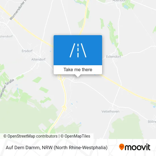 Карта Auf Dem Damm