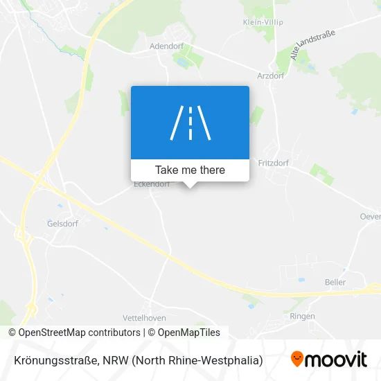 Карта Krönungsstraße