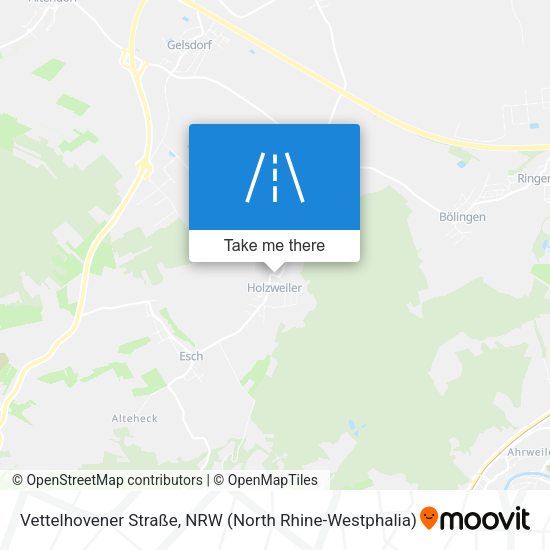 Vettelhovener Straße map