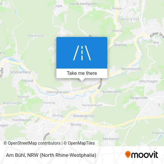 Am Bühl map