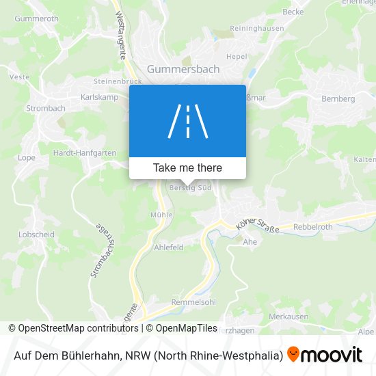 Auf Dem Bühlerhahn map