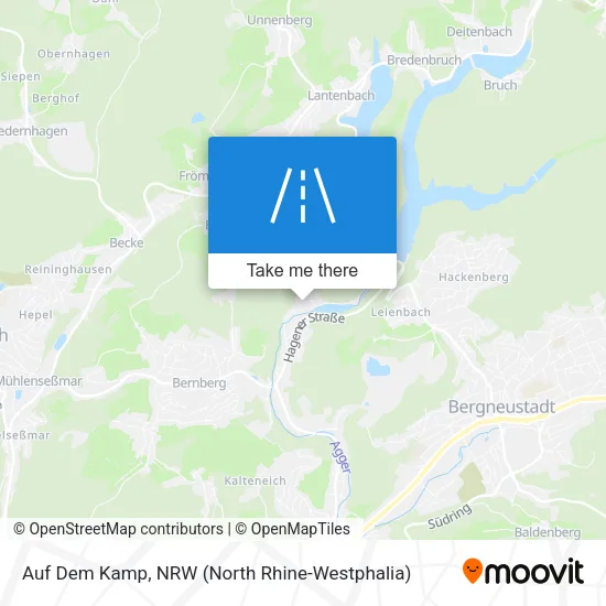 Карта Auf Dem Kamp