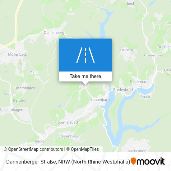 Dannenberger Straße map