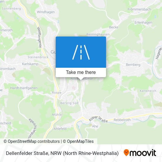 Dellenfelder Straße map