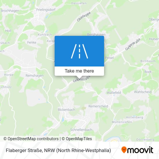 Flaberger Straße map