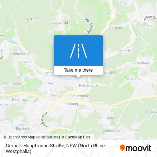 Gerhart-Hauptmann-Straße map