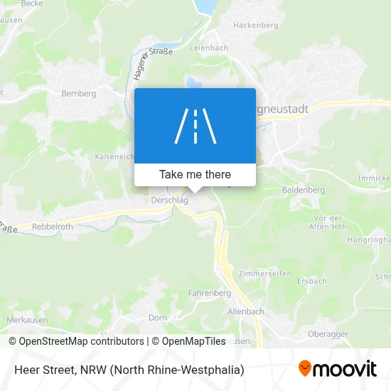 Heerstraße map