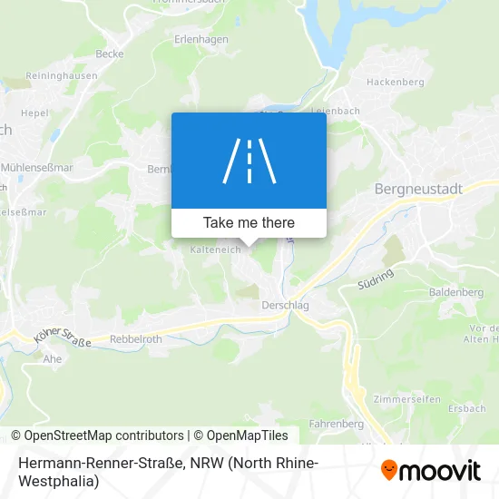 Карта Hermann-Renner-Straße