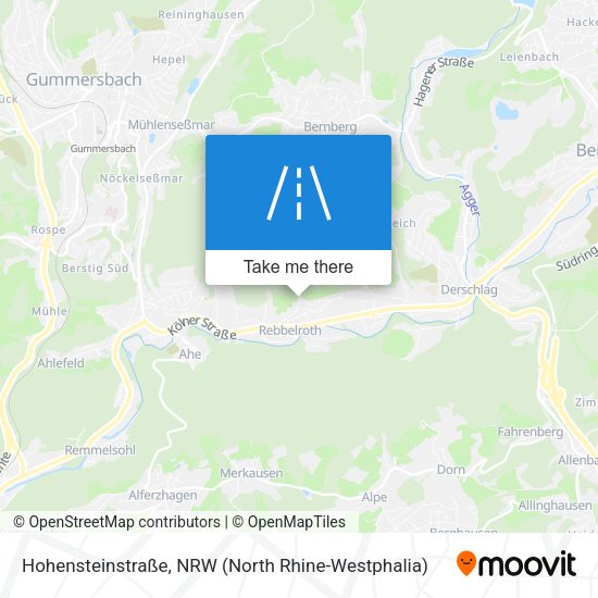 Hohensteinstraße map